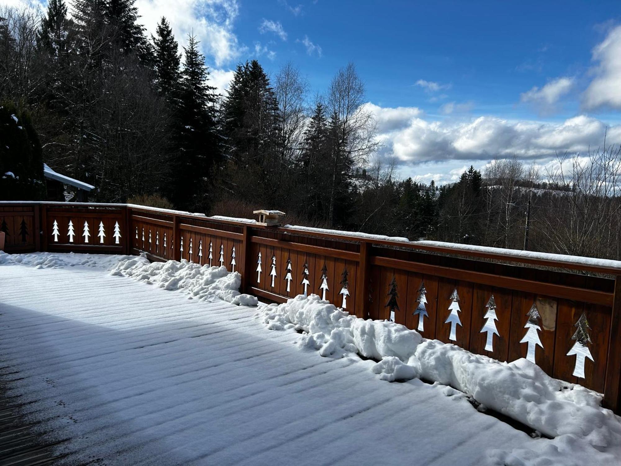 Chalet Avec Jacuzzi Prive, Vue Sur Les Vosges Belfahy Extérieur photo