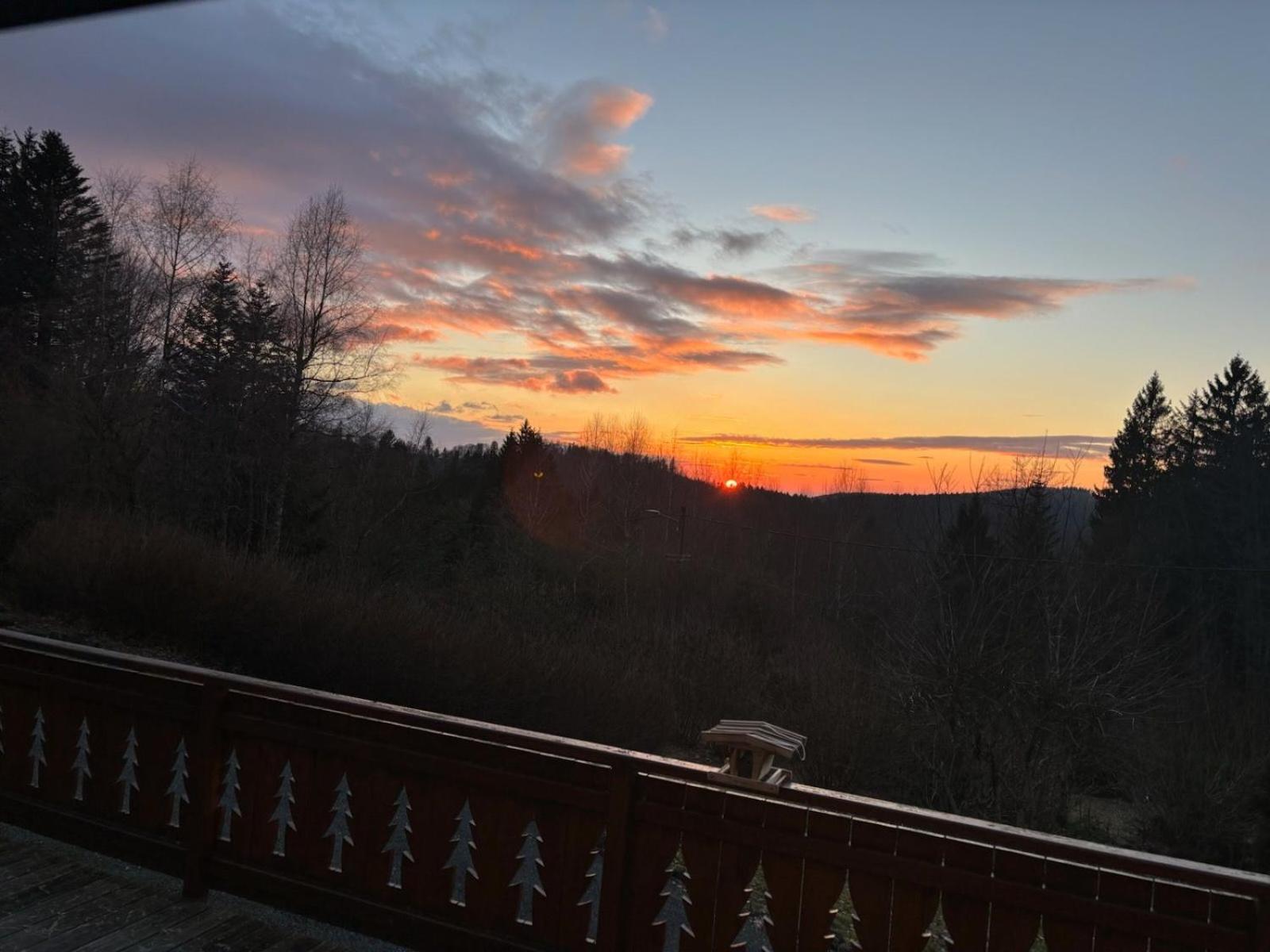 Chalet Avec Jacuzzi Prive, Vue Sur Les Vosges Belfahy Extérieur photo