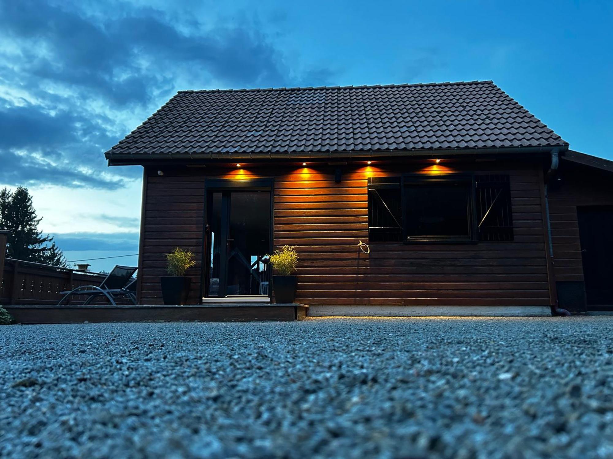 Chalet Avec Jacuzzi Prive, Vue Sur Les Vosges Belfahy Extérieur photo