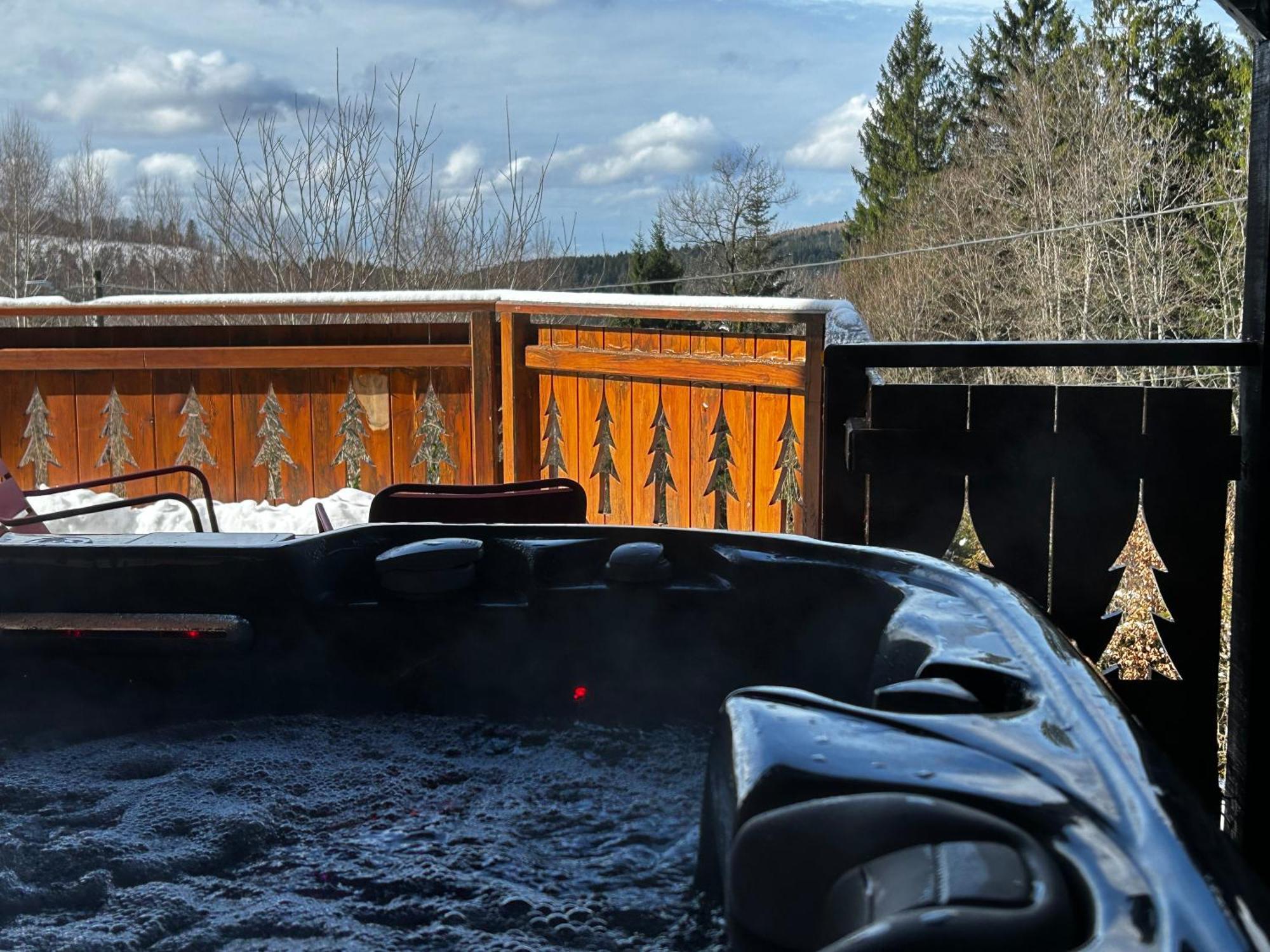 Chalet Avec Jacuzzi Prive, Vue Sur Les Vosges Belfahy Extérieur photo