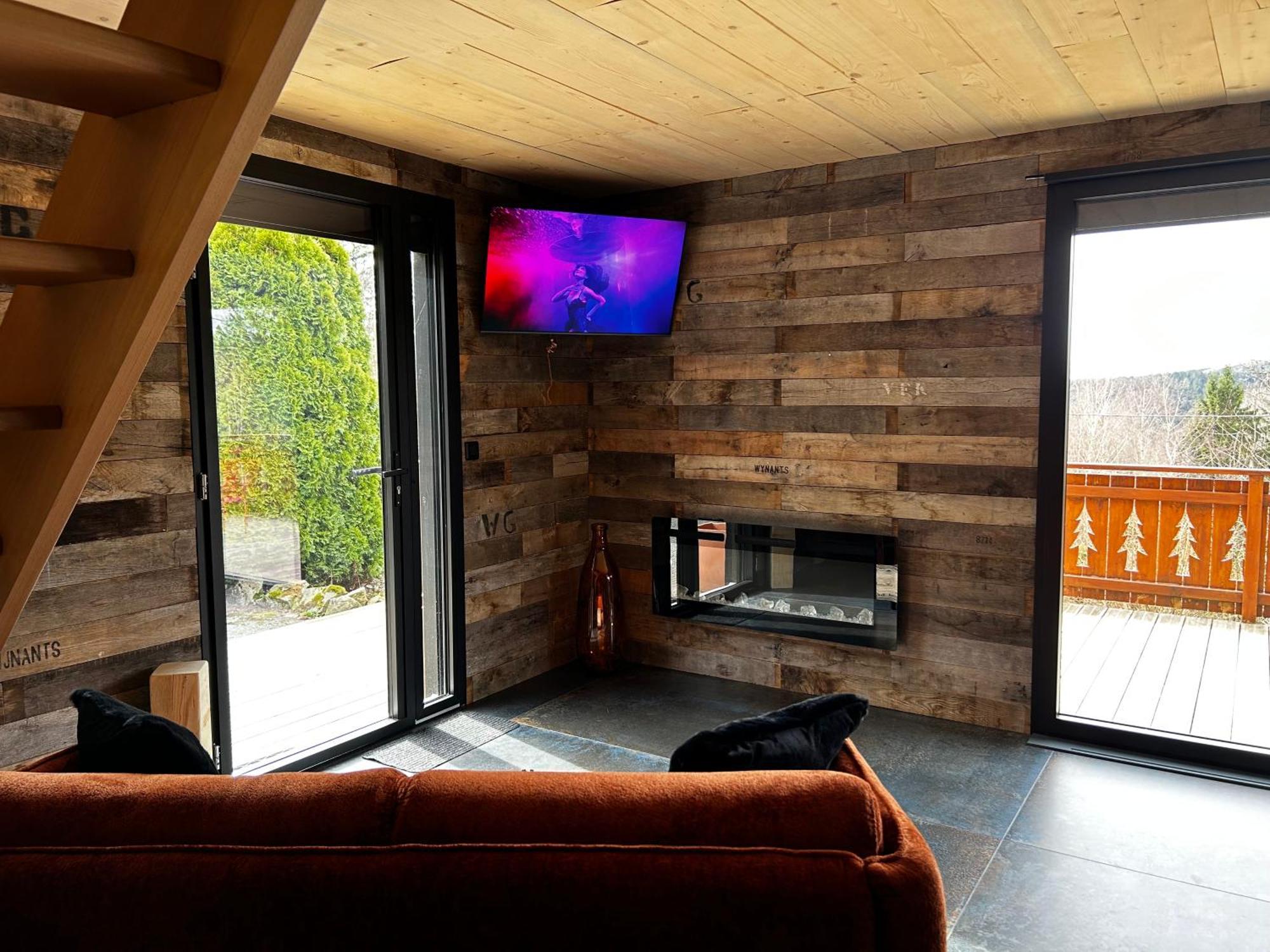 Chalet Avec Jacuzzi Prive, Vue Sur Les Vosges Belfahy Extérieur photo