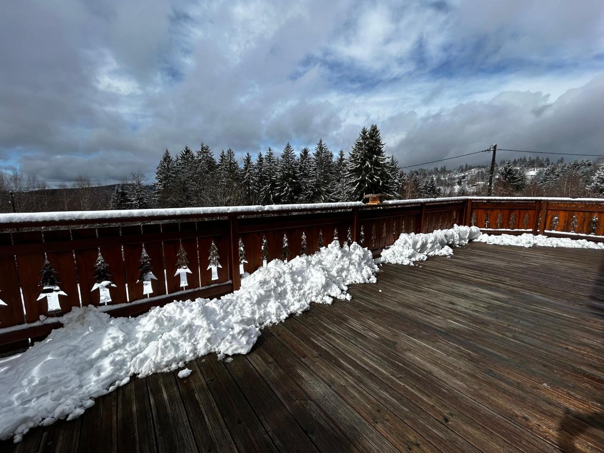 Chalet Avec Jacuzzi Prive, Vue Sur Les Vosges Belfahy Extérieur photo